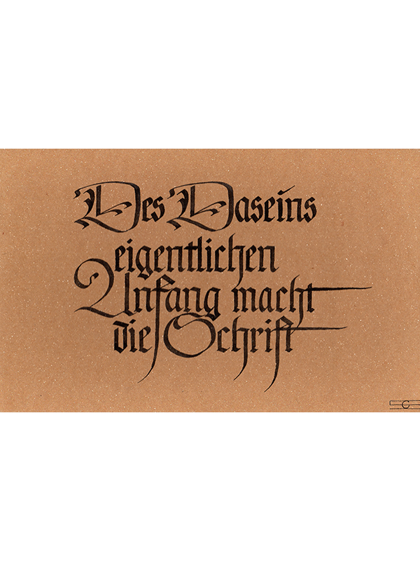 Kalligrafie Beispiel 1